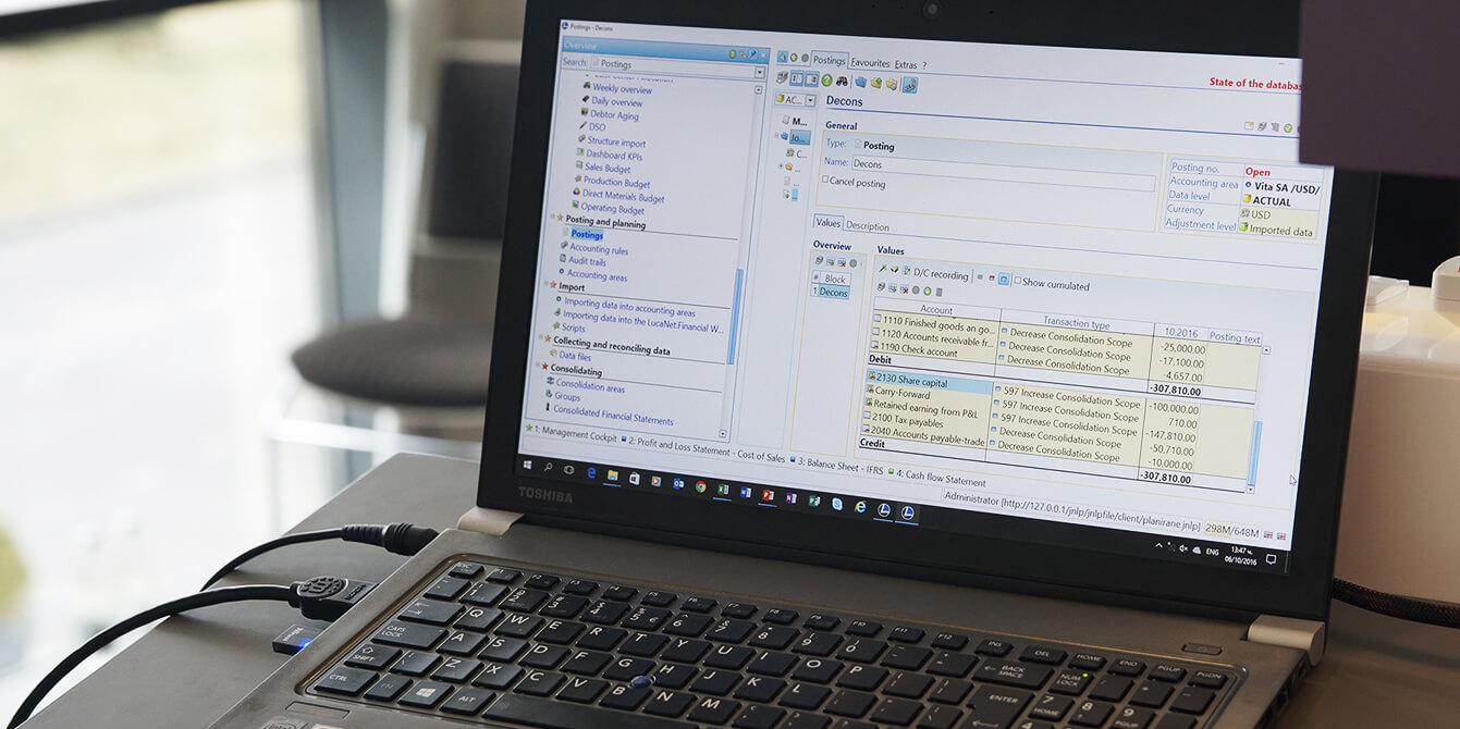 Precise Financial Consolidation and Planning with LucaNet — Balkan Services