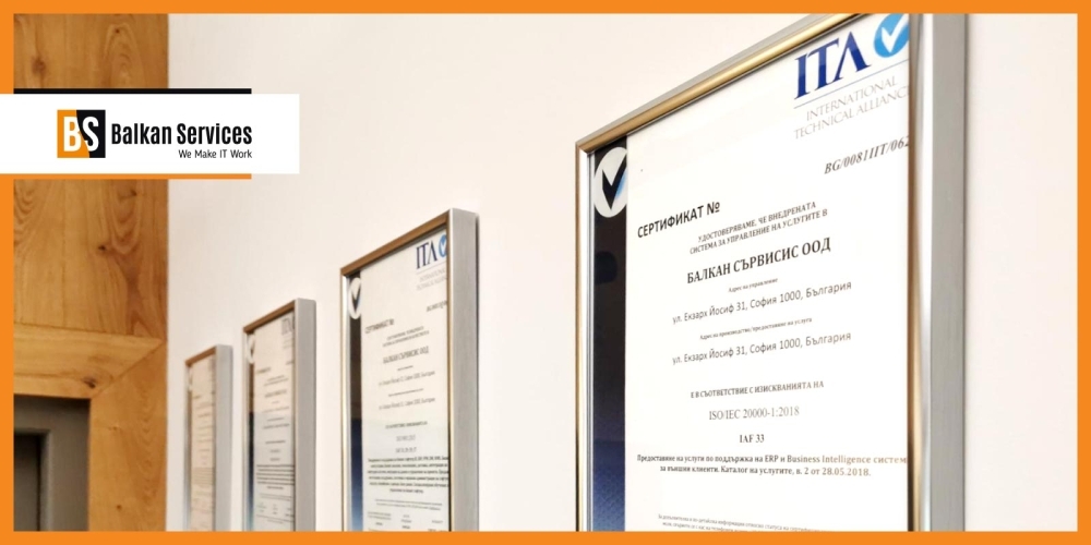 Balkan Services successfully passed recertification audit