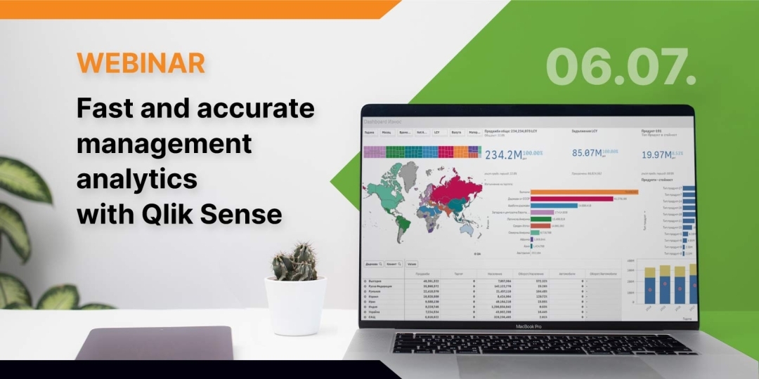 WEBINAR: Fast and accurate management analytics with Qlik Sense - Balkan Services